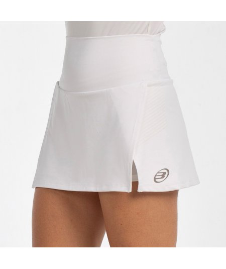 tienda de padel Madrid, tienda de padel online, tienda de padel españa, tienda de padel en linea, FALDA BULLPADEL ESQUI BLANCO