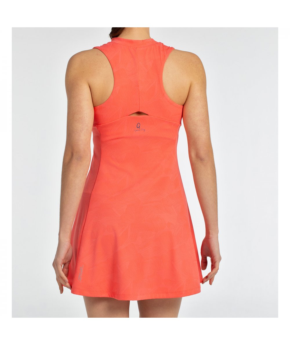 Robe Cocktail BCBG Max Azria - Soie Et Mousseline, Couleur Géranium, Taille 10