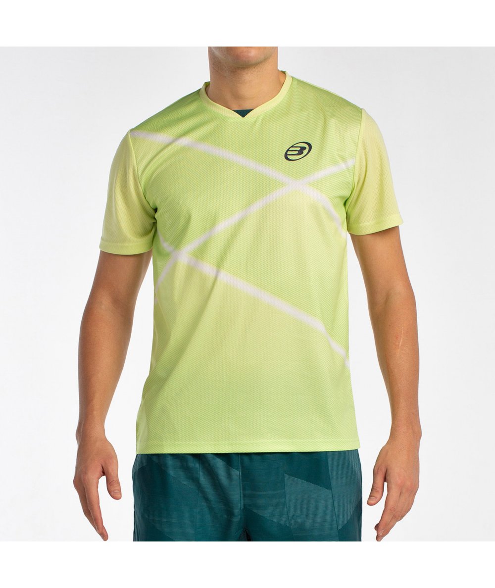 tienda de padel Madrid, tienda de padel online, tienda de padel españa, tienda de padel en linea, CAMISETA BULLPADEL LADRA LIMON