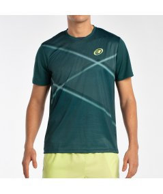 tienda de padel Madrid, tienda de padel online, tienda de padel españa, tienda de padel en linea, CAMISETA BULLPADEL LADRA VERDE