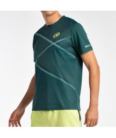 tienda de padel Madrid, tienda de padel online, tienda de padel españa, tienda de padel en linea, CAMISETA BULLPADEL LADRA VERDE
