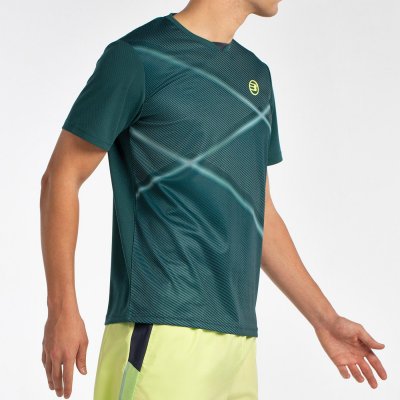 tienda de padel Madrid, tienda de padel online, tienda de padel españa, tienda de padel en linea, CAMISETA BULLPADEL LADRA VERDE