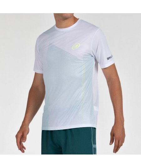 tienda de padel Madrid, tienda de padel online, tienda de padel españa, tienda de padel en linea, CAMISETA BULLPADEL LAGAR BLANC