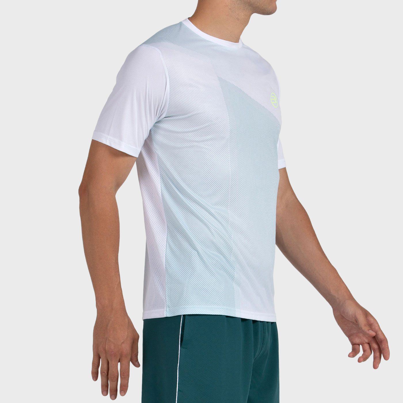 tienda de padel Madrid, tienda de padel online, tienda de padel españa, tienda de padel en linea, CAMISETA BULLPADEL LAGAR BLANC