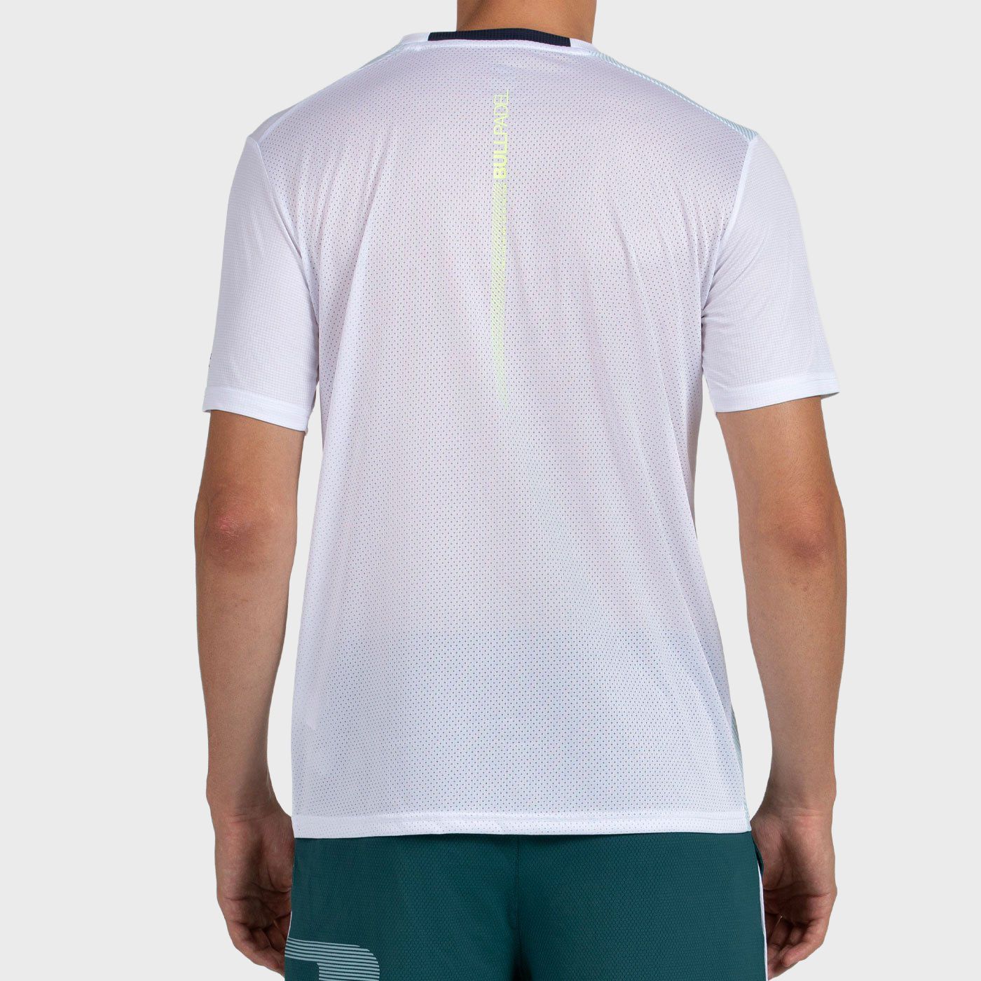 T-SHIRT BULLPADEL LAGAR BLANC