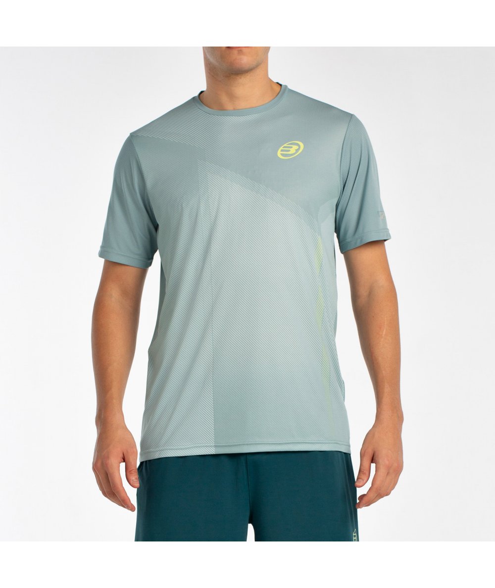 tienda de padel Madrid, tienda de padel online, tienda de padel españa, tienda de padel en linea, CAMISETA BULLPADEL LAGAR VERDE