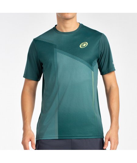 tienda de padel Madrid, tienda de padel online, tienda de padel españa, tienda de padel en linea, CAMISETA BULLPADEL LAGAR VERDE