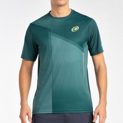 CAMISETA BULLPADEL LAGAR VERDE OSCURO