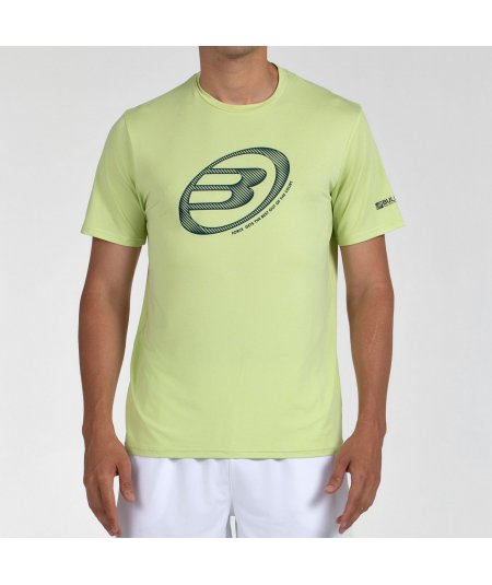 tienda de padel Madrid, tienda de padel online, tienda de padel españa, tienda de padel en linea, CAMISETA BULLPADEL LANDE LIMON