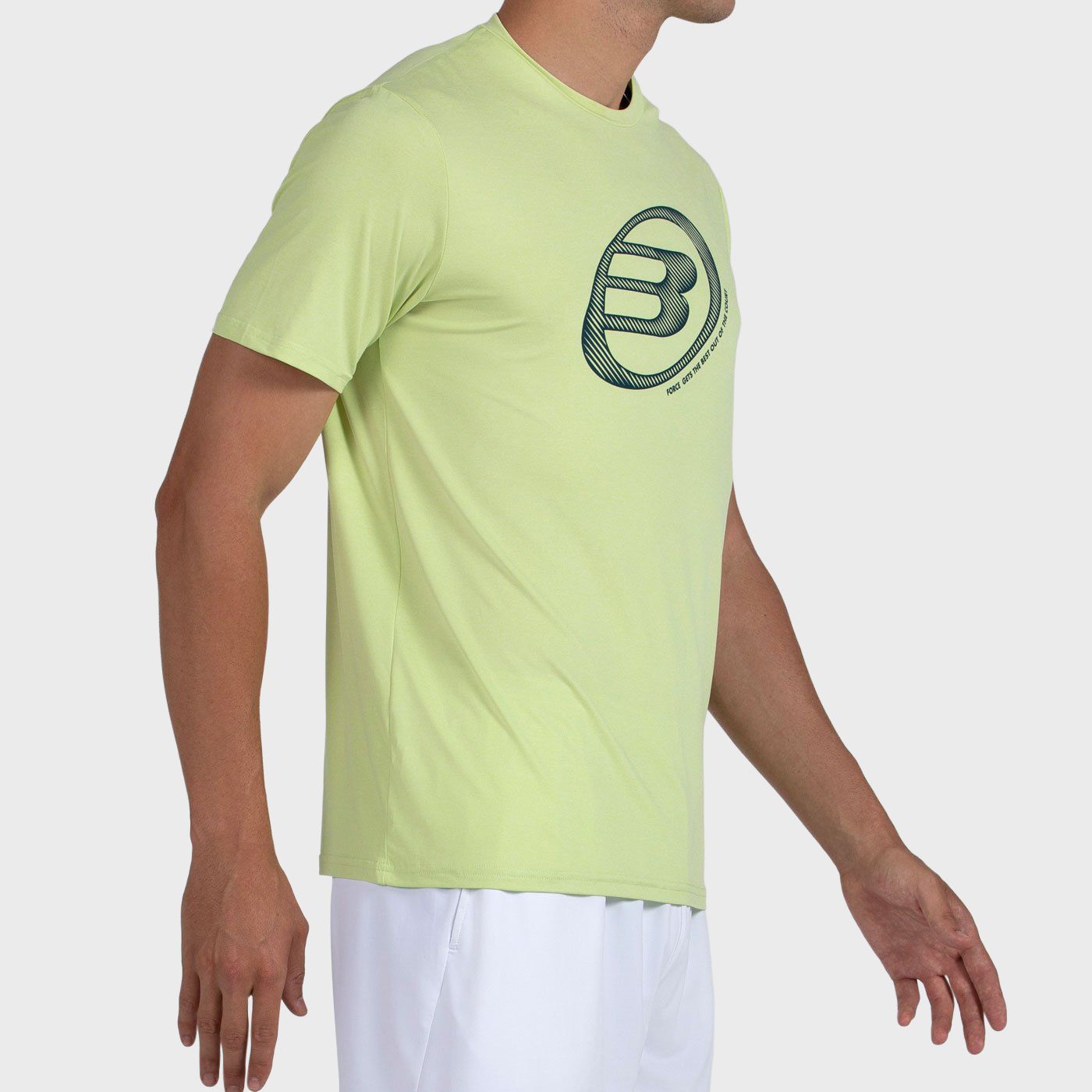 tienda de padel Madrid, tienda de padel online, tienda de padel españa, tienda de padel en linea, CAMISETA BULLPADEL LANDE LIMON
