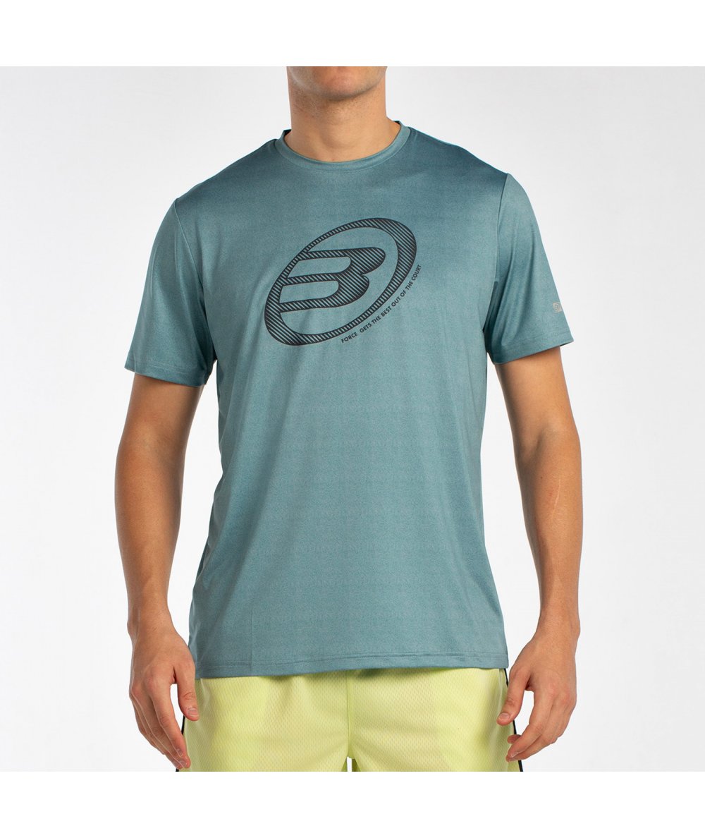 tienda de padel Madrid, tienda de padel online, tienda de padel españa, tienda de padel en linea, CAMISETA BULLPADEL LANDE VERDE