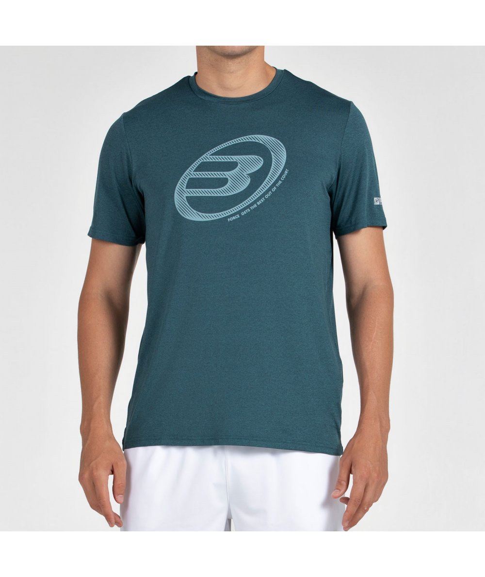 tienda de padel Madrid, tienda de padel online, tienda de padel españa, tienda de padel en linea, CAMISETA BULLPADEL LANDE VERDE