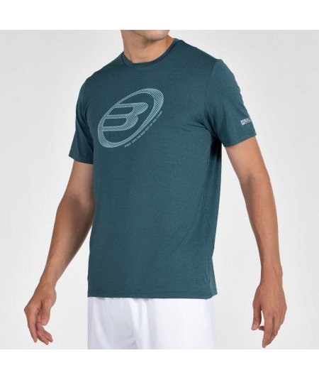 tienda de padel Madrid, tienda de padel online, tienda de padel españa, tienda de padel en linea, CAMISETA BULLPADEL LANDE VERDE