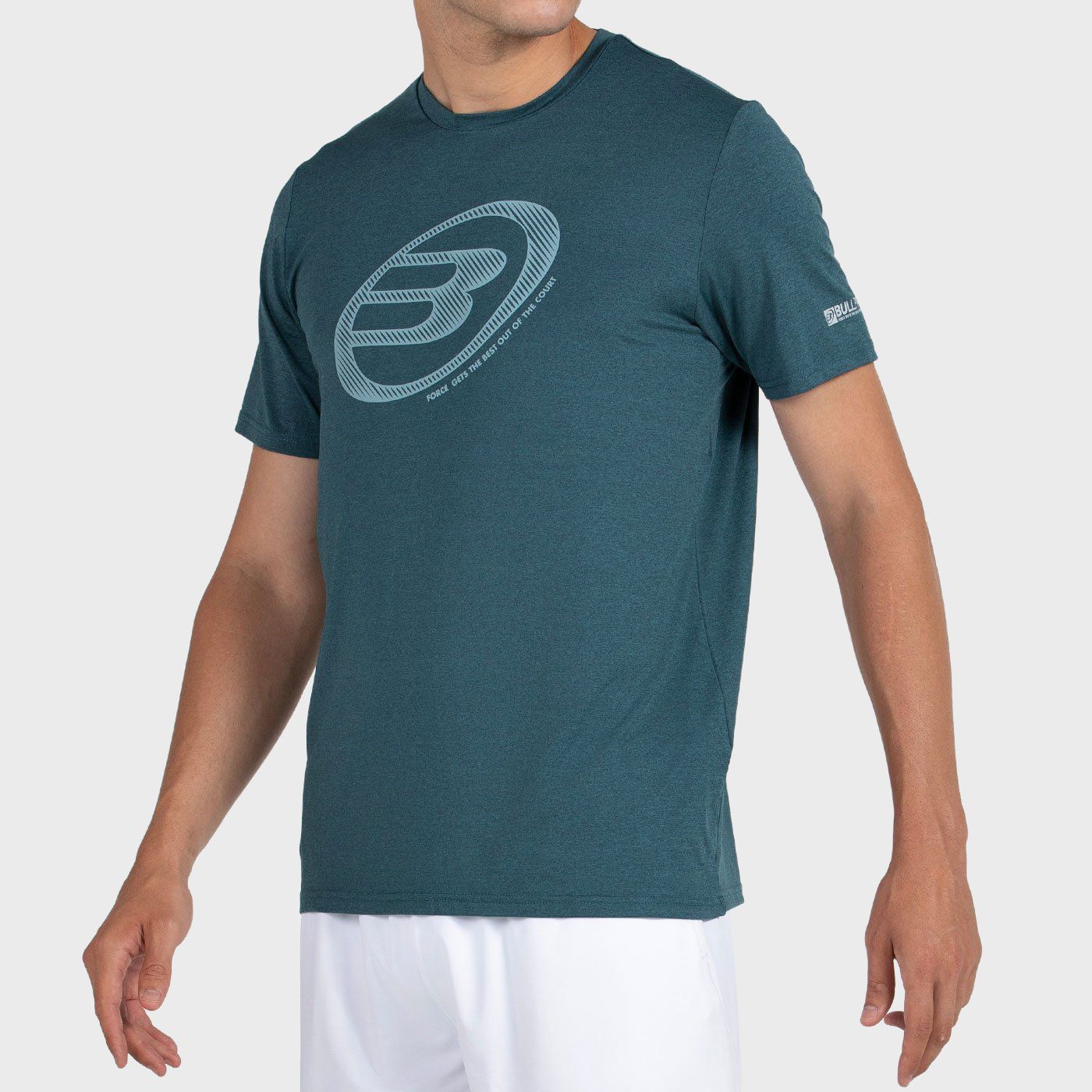 T-SHIRT BULLPADEL LANDE VERT FONCÉ VIGORE