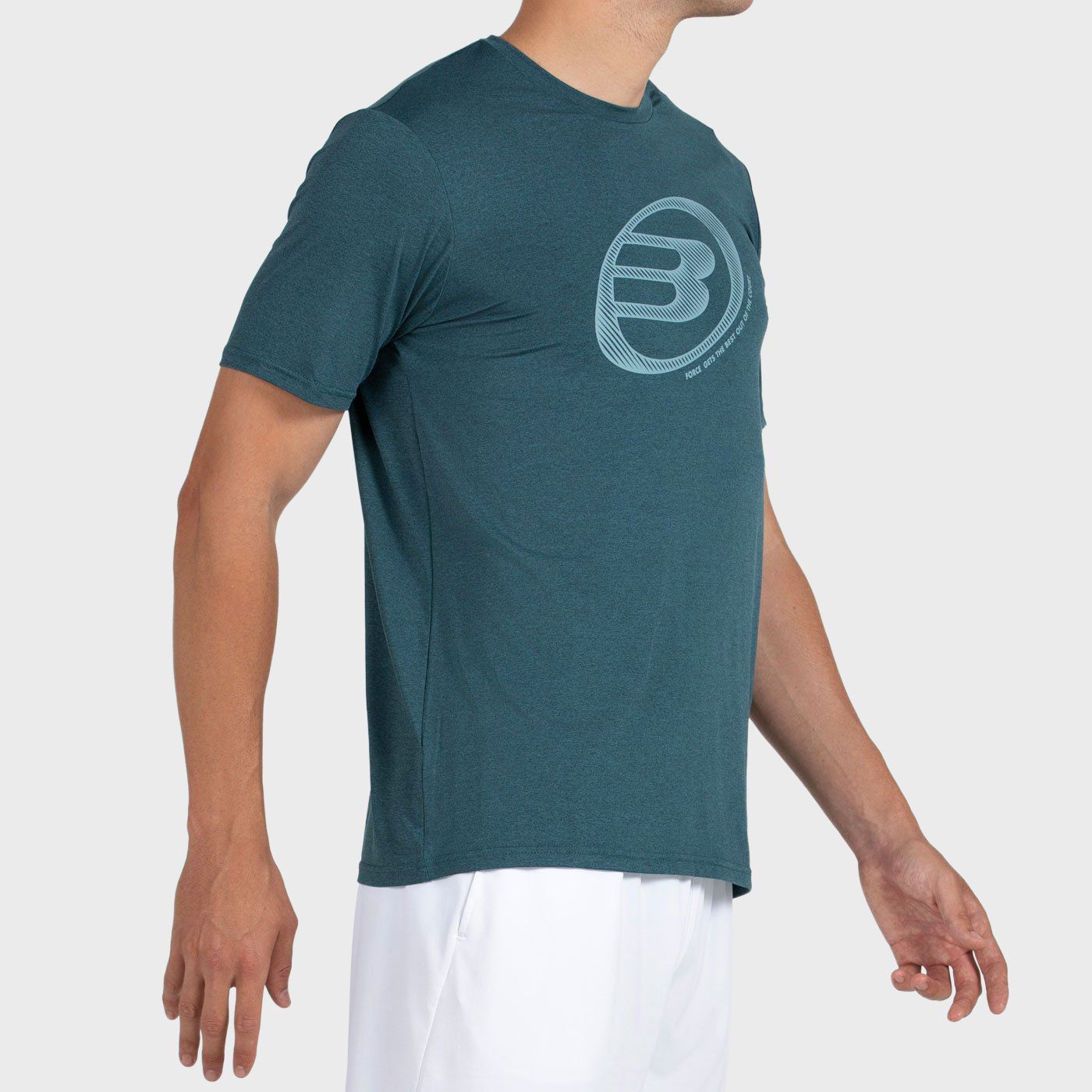 BULLPADEL LANDE DARK GREEN VIGORE T-SHIRT
