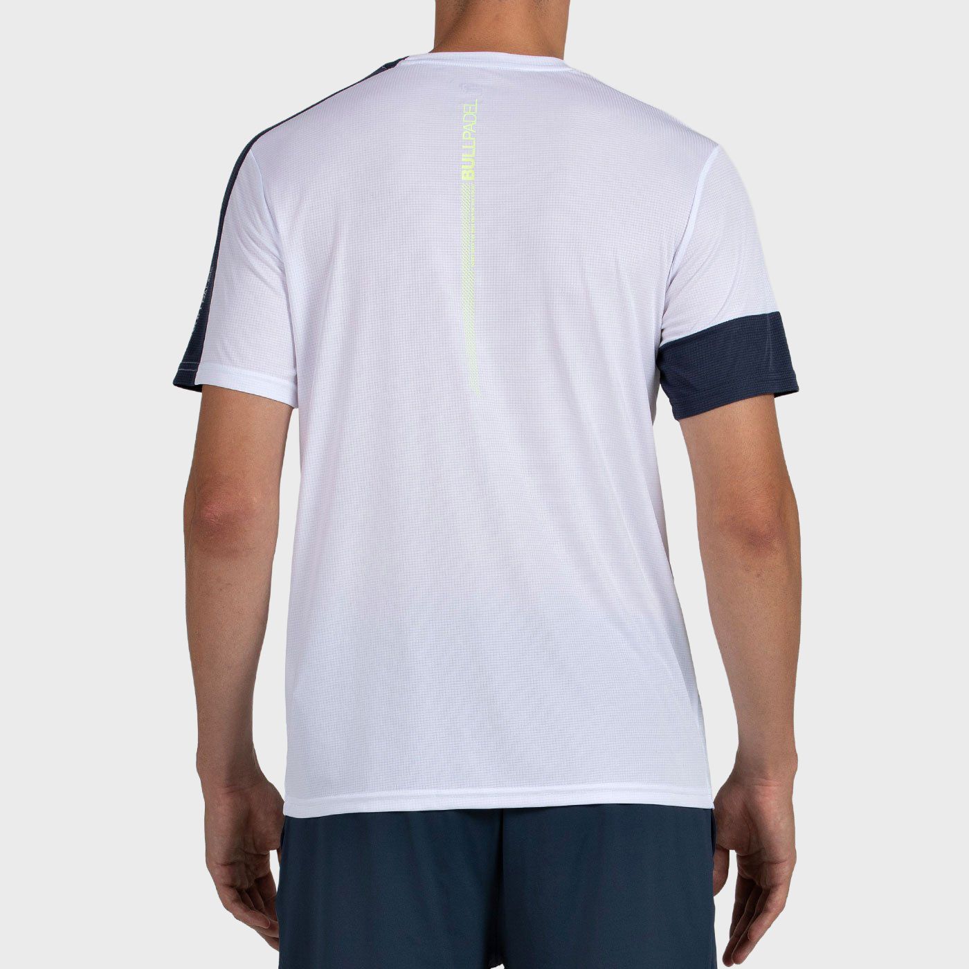 T-SHIRT BULLPADEL LEIDO BLANC