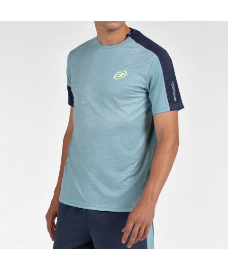 tienda de padel Madrid, tienda de padel online, tienda de padel españa, tienda de padel en linea, CAMISETA BULLPADEL LEIDO VERDE