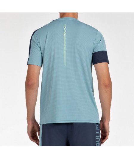 tienda de padel Madrid, tienda de padel online, tienda de padel españa, tienda de padel en linea, CAMISETA BULLPADEL LEIDO VERDE