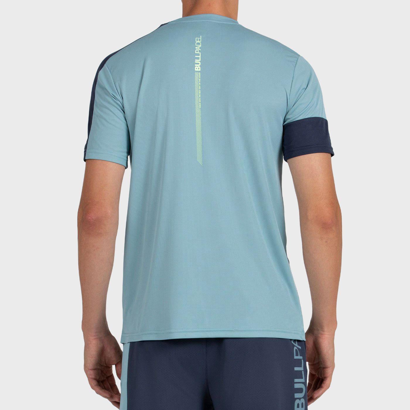 BULLPADEL LEIDO BLUE GREEN T-SHIRT