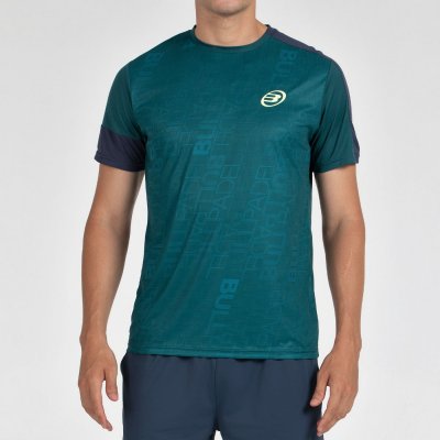 tienda de padel Madrid, tienda de padel online, tienda de padel españa, tienda de padel en linea, CAMISETA BULLPADEL LEIDO VERDE