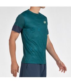 tienda de padel Madrid, tienda de padel online, tienda de padel españa, tienda de padel en linea, CAMISETA BULLPADEL LEIDO VERDE