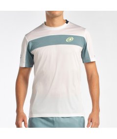 tienda de padel Madrid, tienda de padel online, tienda de padel españa, tienda de padel en linea, CAMISETA BULLPADEL LIBIO BLANC
