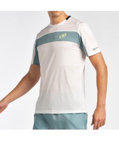 tienda de padel Madrid, tienda de padel online, tienda de padel españa, tienda de padel en linea, CAMISETA BULLPADEL LIBIO BLANC