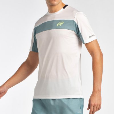 tienda de padel Madrid, tienda de padel online, tienda de padel españa, tienda de padel en linea, CAMISETA BULLPADEL LIBIO BLANC