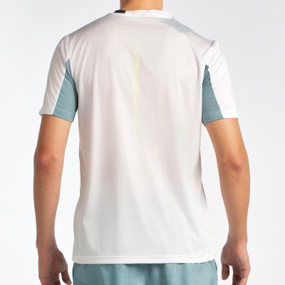 tienda de padel Madrid, tienda de padel online, tienda de padel españa, tienda de padel en linea, CAMISETA BULLPADEL LIBIO BLANC