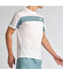 tienda de padel Madrid, tienda de padel online, tienda de padel españa, tienda de padel en linea, CAMISETA BULLPADEL LIBIO BLANC