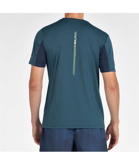 tienda de padel Madrid, tienda de padel online, tienda de padel españa, tienda de padel en linea, CAMISETA BULLPADEL LIBIO VERDE