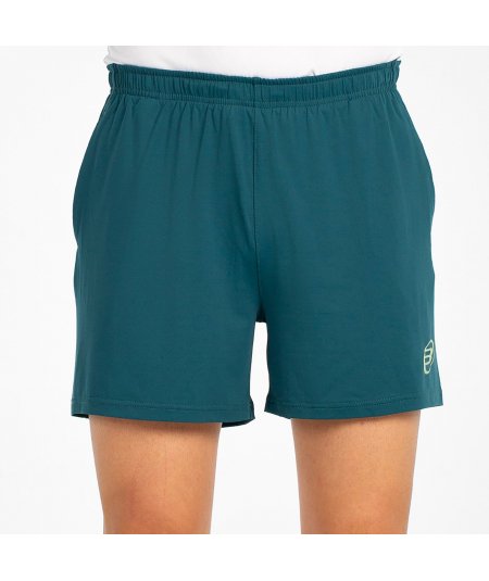 tienda de padel Madrid, tienda de padel online, tienda de padel españa, tienda de padel en linea, SHORT BULLPADEL LIJAR VERDE OS