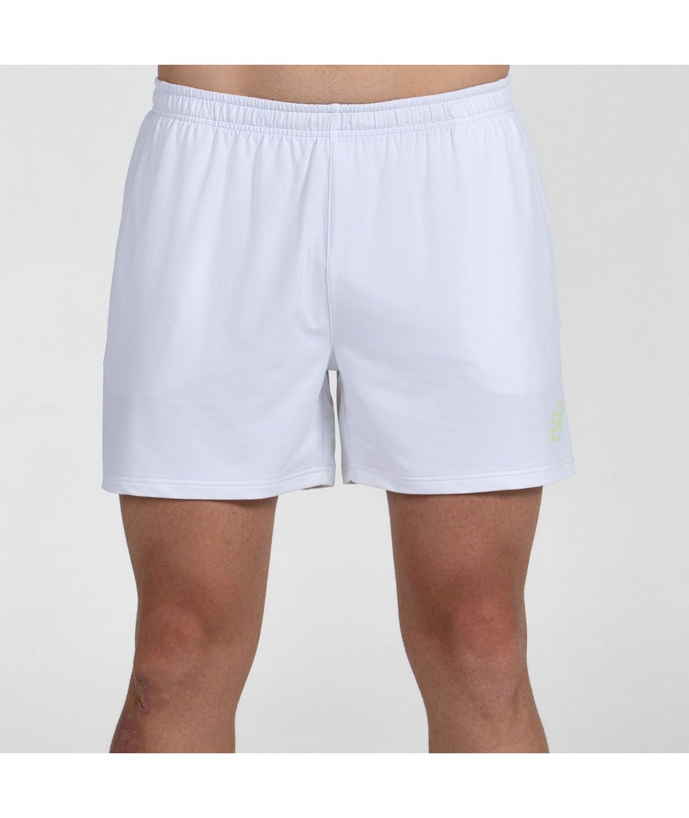 tienda de padel Madrid, tienda de padel online, tienda de padel españa, tienda de padel en linea, SHORT BULLPADEL LIJAR BLANCO