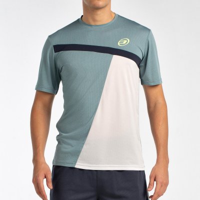 T-SHIRT BULLPADEL LLEGA BLEU VERT VIGORE