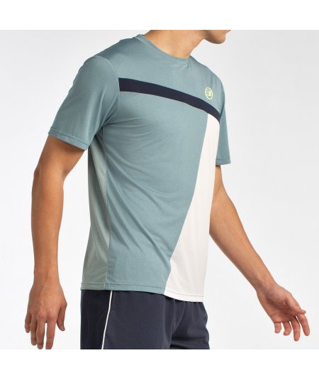 tienda de padel Madrid, tienda de padel online, tienda de padel españa, tienda de padel en linea, CAMISETA BULLPADEL LLEGA VERDE