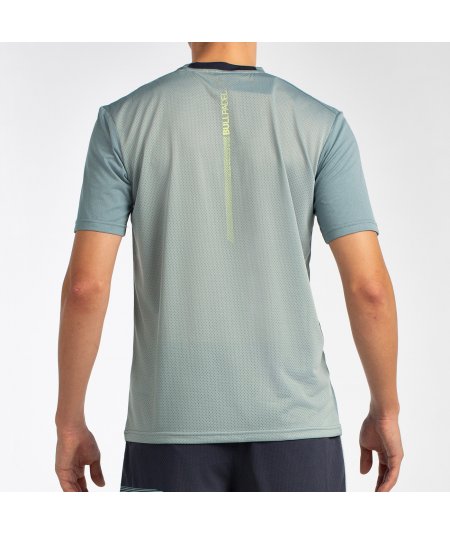 tienda de padel Madrid, tienda de padel online, tienda de padel españa, tienda de padel en linea, CAMISETA BULLPADEL LLEGA VERDE