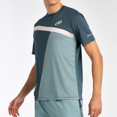 tienda de padel Madrid, tienda de padel online, tienda de padel españa, tienda de padel en linea, CAMISETA BULLPADEL LLEGA VERDE