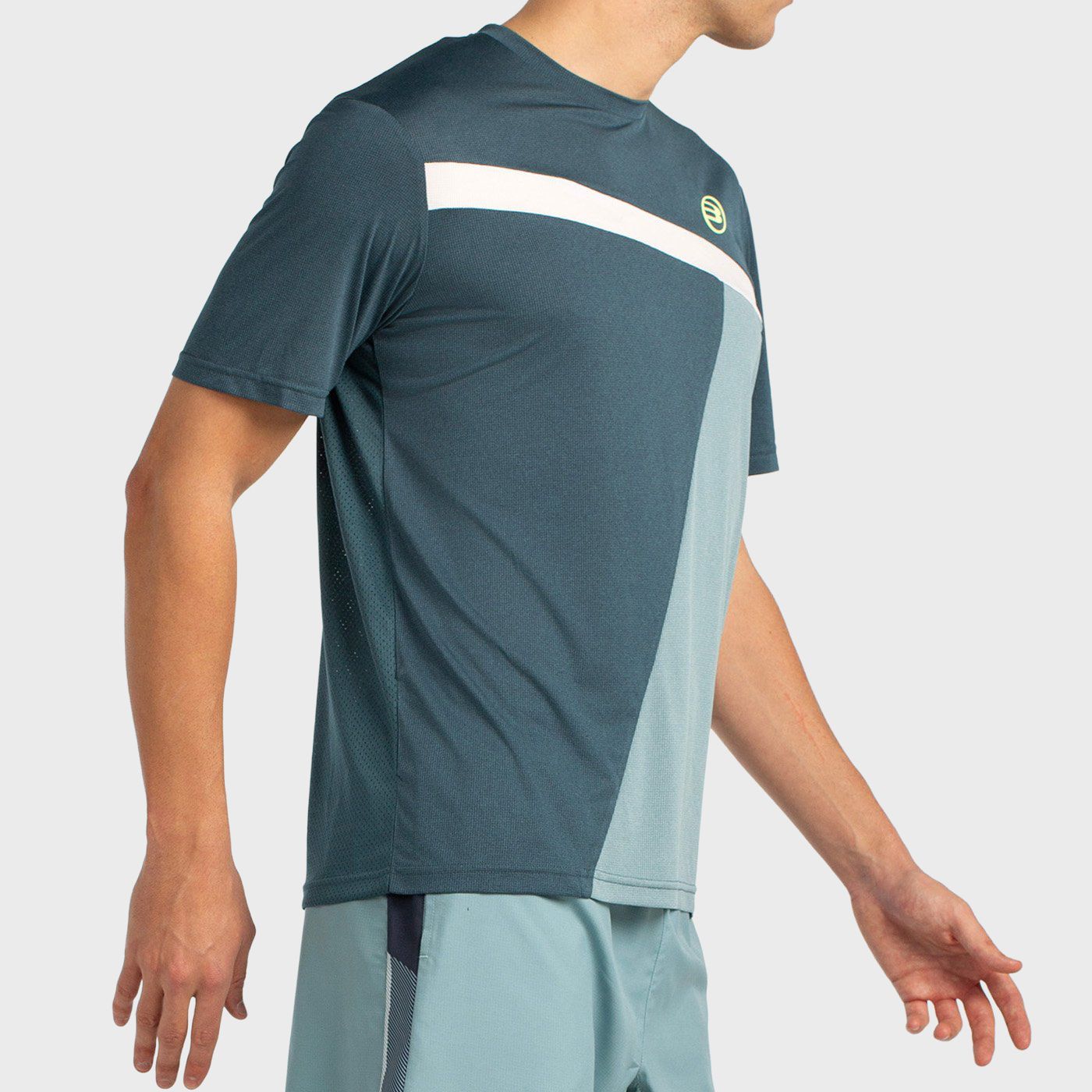 tienda de padel Madrid, tienda de padel online, tienda de padel españa, tienda de padel en linea, CAMISETA BULLPADEL LLEGA VERDE