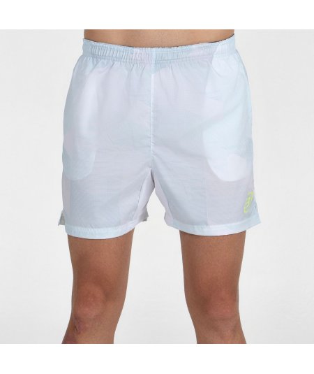 tienda de padel Madrid, tienda de padel online, tienda de padel españa, tienda de padel en linea, SHORT BULLPADEL LLENO BLANCO