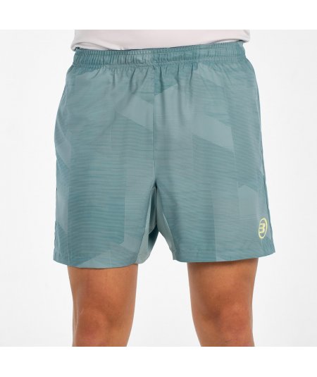 tienda de padel Madrid, tienda de padel online, tienda de padel españa, tienda de padel en linea, SHORT BULLPADEL LLENO VERDE AZ