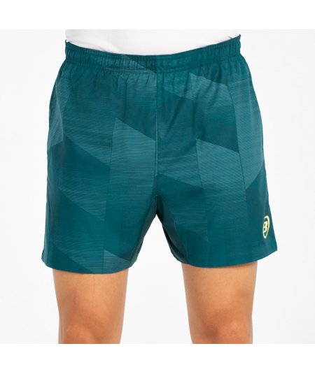tienda de padel Madrid, tienda de padel online, tienda de padel españa, tienda de padel en linea, SHORT BULLPADEL LLENO VERDE OS