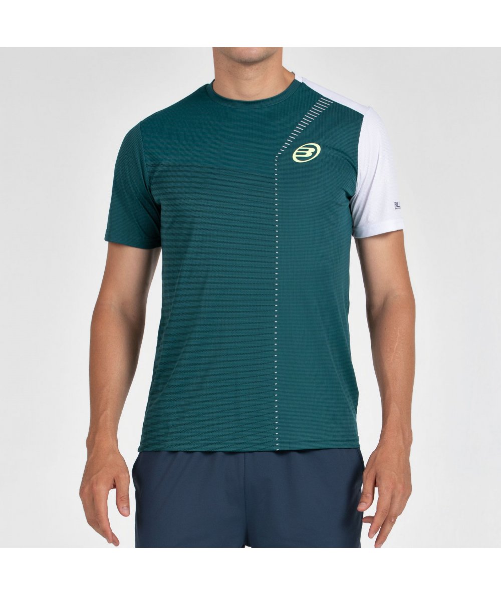 tienda de padel Madrid, tienda de padel online, tienda de padel españa, tienda de padel en linea, CAMISETA BULLPADEL LLICO VERDE