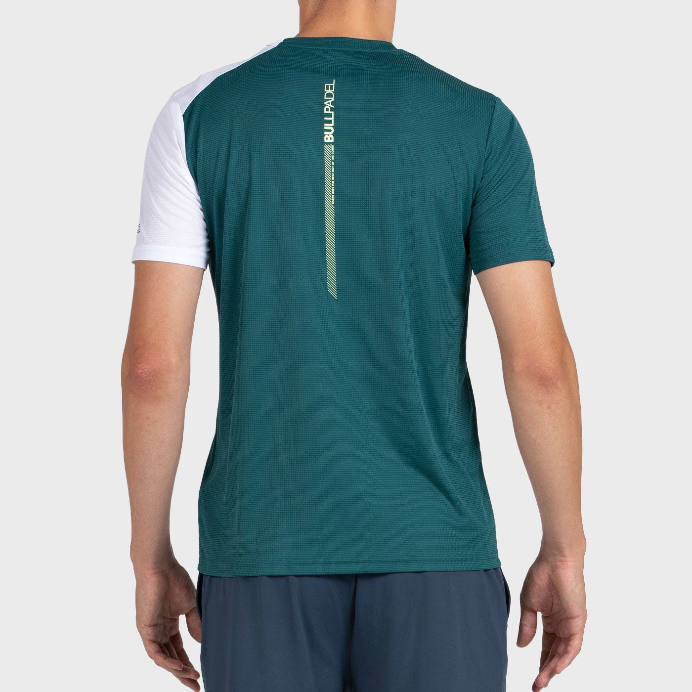 tienda de padel Madrid, tienda de padel online, tienda de padel españa, tienda de padel en linea, CAMISETA BULLPADEL LLICO VERDE
