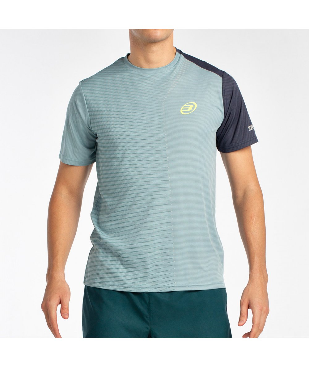 tienda de padel Madrid, tienda de padel online, tienda de padel españa, tienda de padel en linea, CAMISETA BULLPADEL LLICO VERDE
