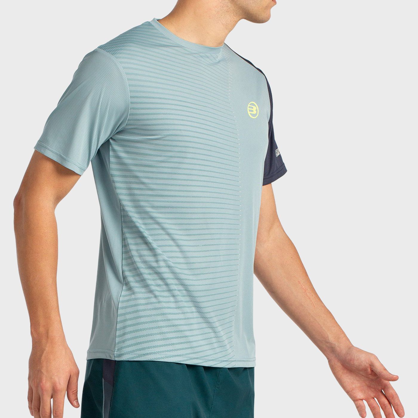 BULLPADEL LLICO BLUE-GREEN T-SHIRT