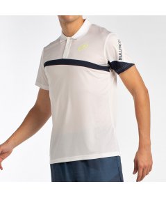 tienda de padel Madrid, tienda de padel online, tienda de padel españa, tienda de padel en linea, POLO BULLPADEL LUCIR BLANCO