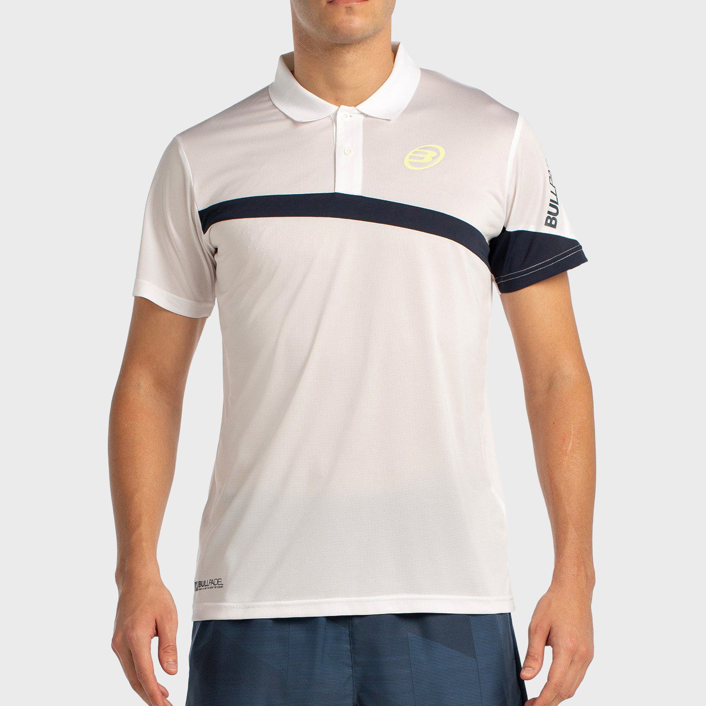 POLO BULLPADEL LUCIR BIANCO