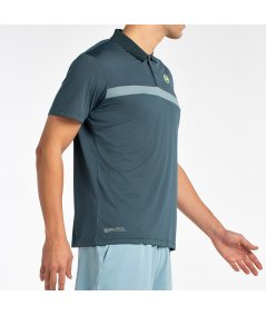 tienda de padel Madrid, tienda de padel online, tienda de padel españa, tienda de padel en linea, POLO BULLPADEL LUCIR VERDE OSC