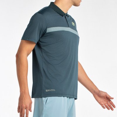 tienda de padel Madrid, tienda de padel online, tienda de padel españa, tienda de padel en linea, POLO BULLPADEL LUCIR VERDE OSC