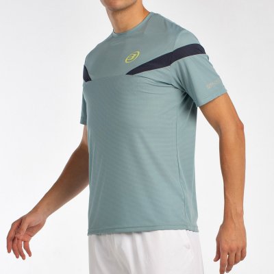 tienda de padel Madrid, tienda de padel online, tienda de padel españa, tienda de padel en linea, CAMISETA BULLPADEL LYN VERDE A
